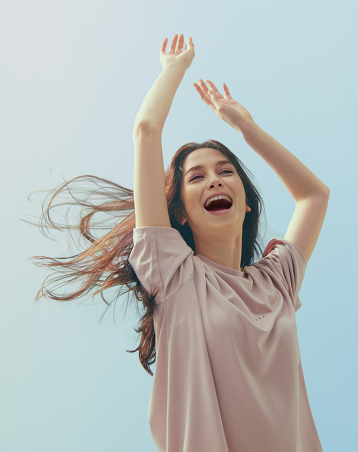 カラダが身軽になって喜ぶ女性